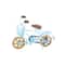 10" Multi-Colored Metal Vintage Bicycle Sculpture, 3ct.